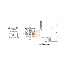 AV18003101; COBO; Relais; pièce detachée