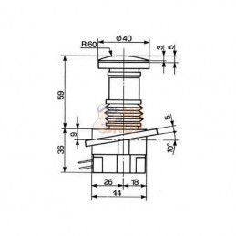 16182000; COBO; Interrupteur à pied Dual Power Cobo; pièce detachée
