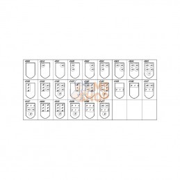 PROF162F1123; DANFOSS; Joystick Prof162F1123 (SUB-D); pièce detachée