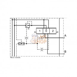 PVG32157B6206; DANFOSS; Module de base PVB 157-B-6206; pièce detachée