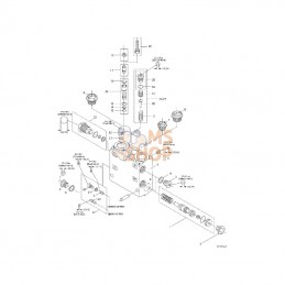 PVG329OMBOUW; DANFOSS; Module d'entree carter cc &lt;=&gt;; pièce detachée