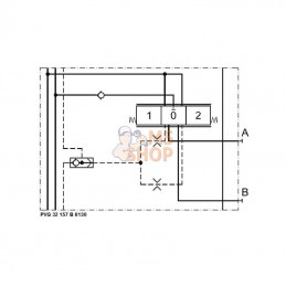 PVG32157B6130; DANFOSS; Module de base PVB 157-B-6130; pièce detachée