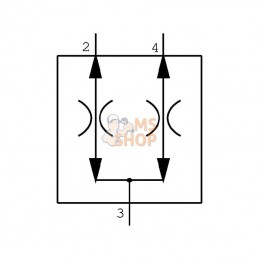CP3401B044; DANFOSS; Diviseur de débit cartouche; pièce detachée