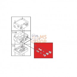 PVG32157B2250; DANFOSS; Valve SH PVG32 250 bar; pièce detachée