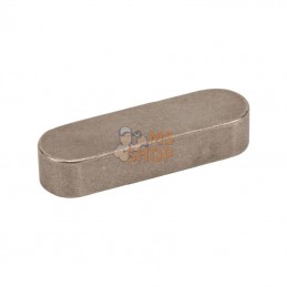 688512840RVS; KRAMP; Clavette parallèle à bouts arrondis12x8x40; pièce detachée