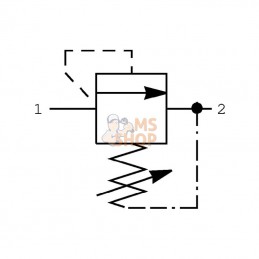 CP2084B0KC; DANFOSS; Régulateur de pression cart.; pièce detachée