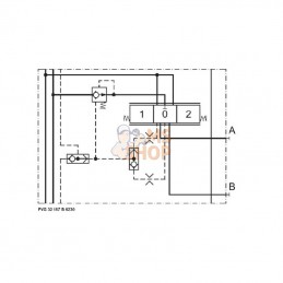 PVG32157B6230; DANFOSS; Module de base PVB 157-B-6230; pièce detachée