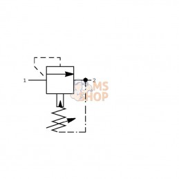 CP2112001; DANFOSS; Régulateur de pression; pièce detachée