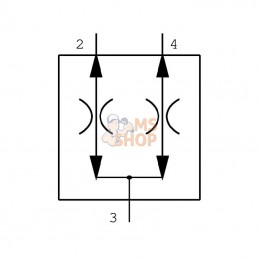 CP3401002; DANFOSS; Diviseur de débit A 08 30 B; pièce detachée