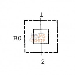 CP93122B0; DANFOSS; Bouchon de frem. 2 série 12; pièce detachée
