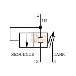 CP2408B0ED; DANFOSS; Soupape de séquence cartouche; pièce detachée