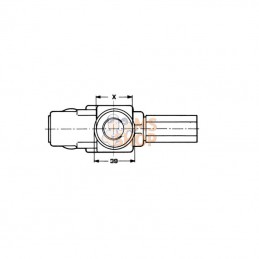 OLS80; DANFOSS; Valve prioritaire 152B0261 Int.; pièce detachée