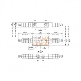 VCB06CN2ADL38; DANFOSS; Valve d’équilibrage VCB06/CN-2-A-DL38; pièce detachée