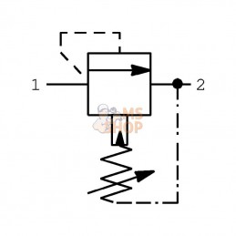 CP2102B0ED; DANFOSS; Régulateur de pression cart.; pièce detachée