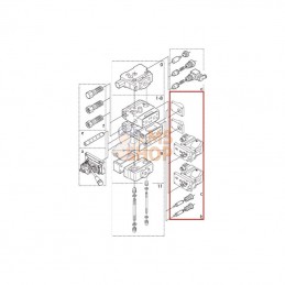 PVG120155G3040; DANFOSS; Commande mec. PVM pour PVMD/PVE; pièce detachée
