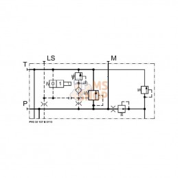 PVG32157B5113; DANFOSS; Module pompe PVP CC 157B5113; pièce detachée