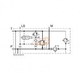 PVG32157B5113; DANFOSS; Module pompe PVP CC 157B5113; pièce detachée