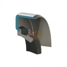 9521587317BDP001; KRAMP; Joint d'arbre 3/8x5/8x1/8; pièce detachée