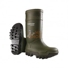 C6629334445; DUNLOP; Bottes de sécurité marron, classe S5, taille 44/45 Rigger Purofort® Rig-Air Dunlop; pièce detachée