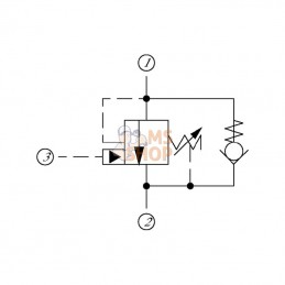 CB10HV3B1E200B00; DANFOSS; Clapet d'équilibr. CB10HV3B1; pièce detachée