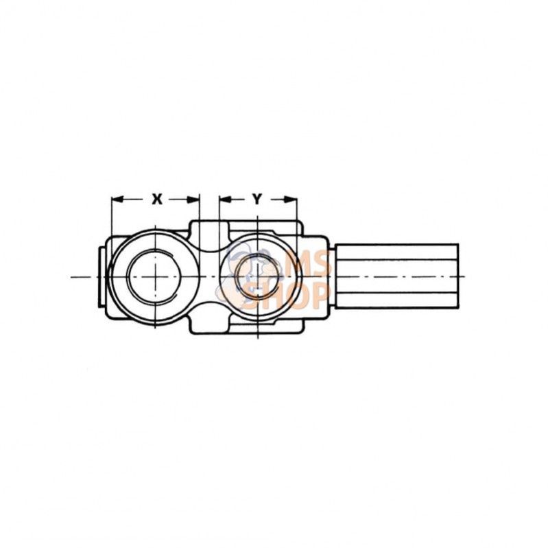 OLS40; DANFOSS; Valve prioritaire 152B0231 Int.; pièce detachée