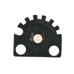 24020OW; OUTILS WOLF; Platine Crantee Av; pièce detachée