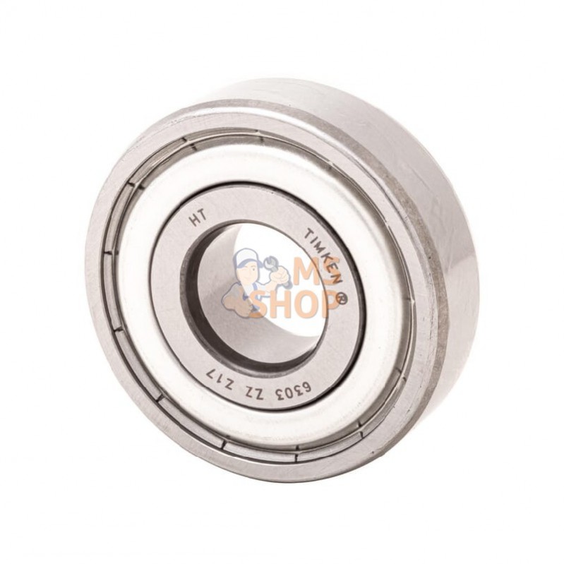 6303ZZTIM; TIMKEN; Roulement à billes à gorge profonde 17x47x14 mm Timken; pièce detachée 6303ZZTIM; TIMKEN; Roulement à billes à gorge profonde 17x47x14 mm Timken; pièce detachée
