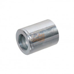SFT16310; UNBRANDED; Jupe à sertir Ø24x30,8mm DN8 acier / zingué; pièce detachée