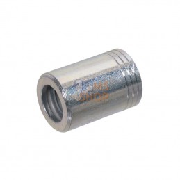 SFT16308; UNBRANDED; Jupe à sertir Ø21x30mm DN5 acier / zingué; pièce detachée