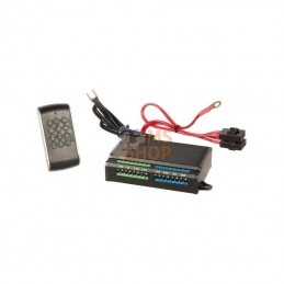 RC70082; UNBRANDED; Kit de relais sans fil, 8 canaux, avec télécommande; pièce detachée
