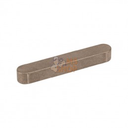 688510863RVS; KRAMP; Clavette parallèle à bouts arrondis inoxydable 10x8x63; pièce detachée