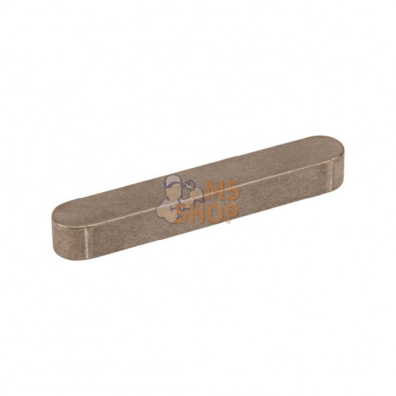 688510863RVS; KRAMP; Clavette parallèle à bouts arrondis inoxydable 10x8x63; pièce detachée