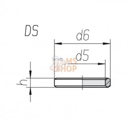 RSWV9VDKM1215; VOSS; joint métal M12x1,5; pièce detachée