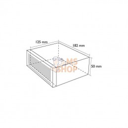 VDX003; UNBRANDED; Radio RMD 213 12/24 V Haut-parleurs; pièce detachée