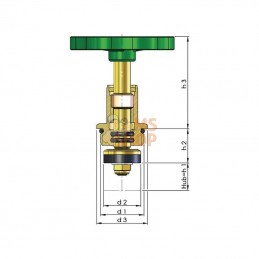 SSV934; UNBRANDED; SSV pièce supérieur 3/4"; pièce detachée