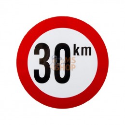 BK30; UNBRANDED; Panneau 30 km en PVC; pièce detachée