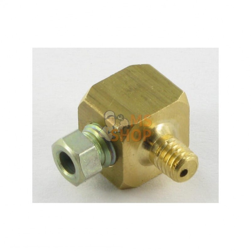 3700EQM61; UNBRANDED; Raccord coudé 4-M6X1; pièce detachée