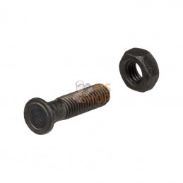 1040COP001; UNBRANDED; Boulon charrue 10x40 - 2 erg.; pièce detachée