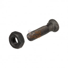 1040COP001; UNBRANDED; Boulon charrue 10x40 - 2 erg.; pièce detachée