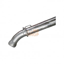 61215040Z; UNBRANDED; Tube 4m 6" 45° + raccord mâle; pièce detachée