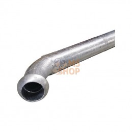 61015940; UNBRANDED; Tube 4m 6" 45° + raccord mâle; pièce detachée