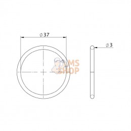 F100001174706N; UNBRANDED; Joint pompe d'ali. carburant; pièce detachée