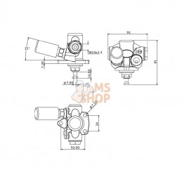F926200710330KR; UNBRANDED; Pompe alimentation carburant; pièce detachée