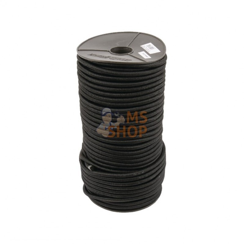 PL1091; UNBRANDED; Corde elastique pour bâche 100 m Ø10 mm; pièce detachée