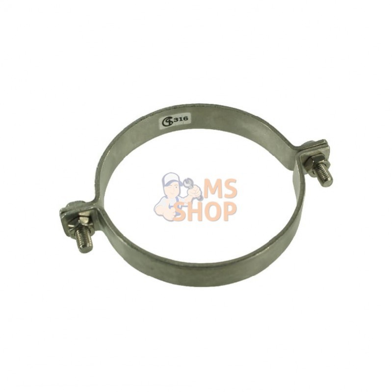 PBS088RVS; UNBRANDED; Kit d'étriers de tube inox 88.9mm; pièce detachée PBS088RVS; UNBRANDED; Kit d'étriers de tube inox 88.9mm; pièce detachée
