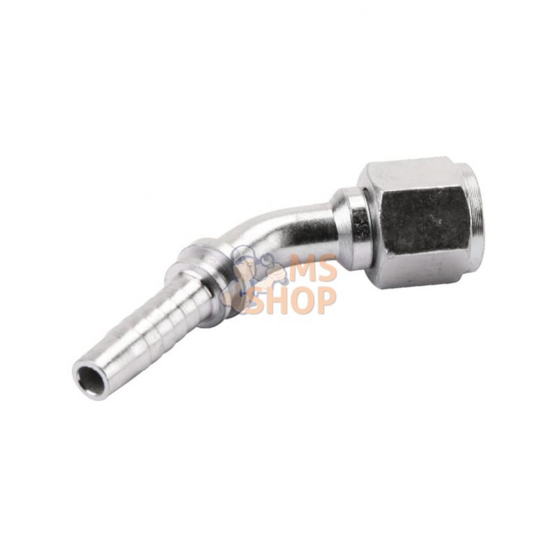 PAV8945; UNBRANDED; Raccord DN08-9/16 ORFS 45°; pièce detachée