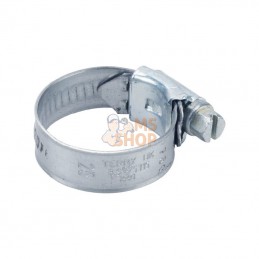HCS1025; UNBRANDED; Collier de serrage ZP (Ox) 17-25mm; pièce detachée