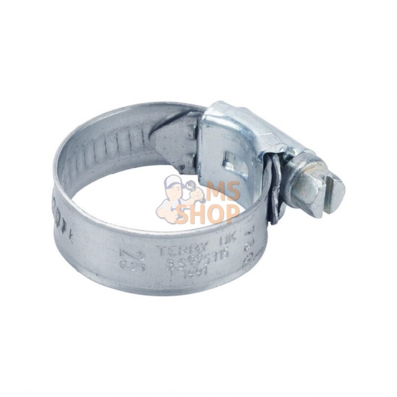 HCS1025; UNBRANDED; Collier de serrage ZP (Ox) 17-25mm; pièce detachée HCS1025; UNBRANDED; Collier de serrage ZP (Ox) 17-25mm; pièce detachée