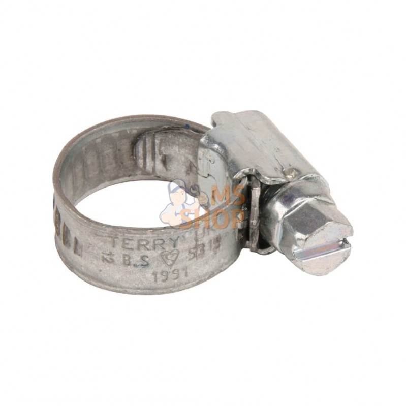 HCS1012; UNBRANDED; Collier de serrage ZP (Ooo) 9,5-12mm; pièce detachée HCS1012; UNBRANDED; Collier de serrage ZP (Ooo) 9,5-12mm; pièce detachée