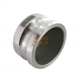 HCN100HAL076; UNBRANDED; Camlock bouchon mâle 3" ALU; pièce detachée